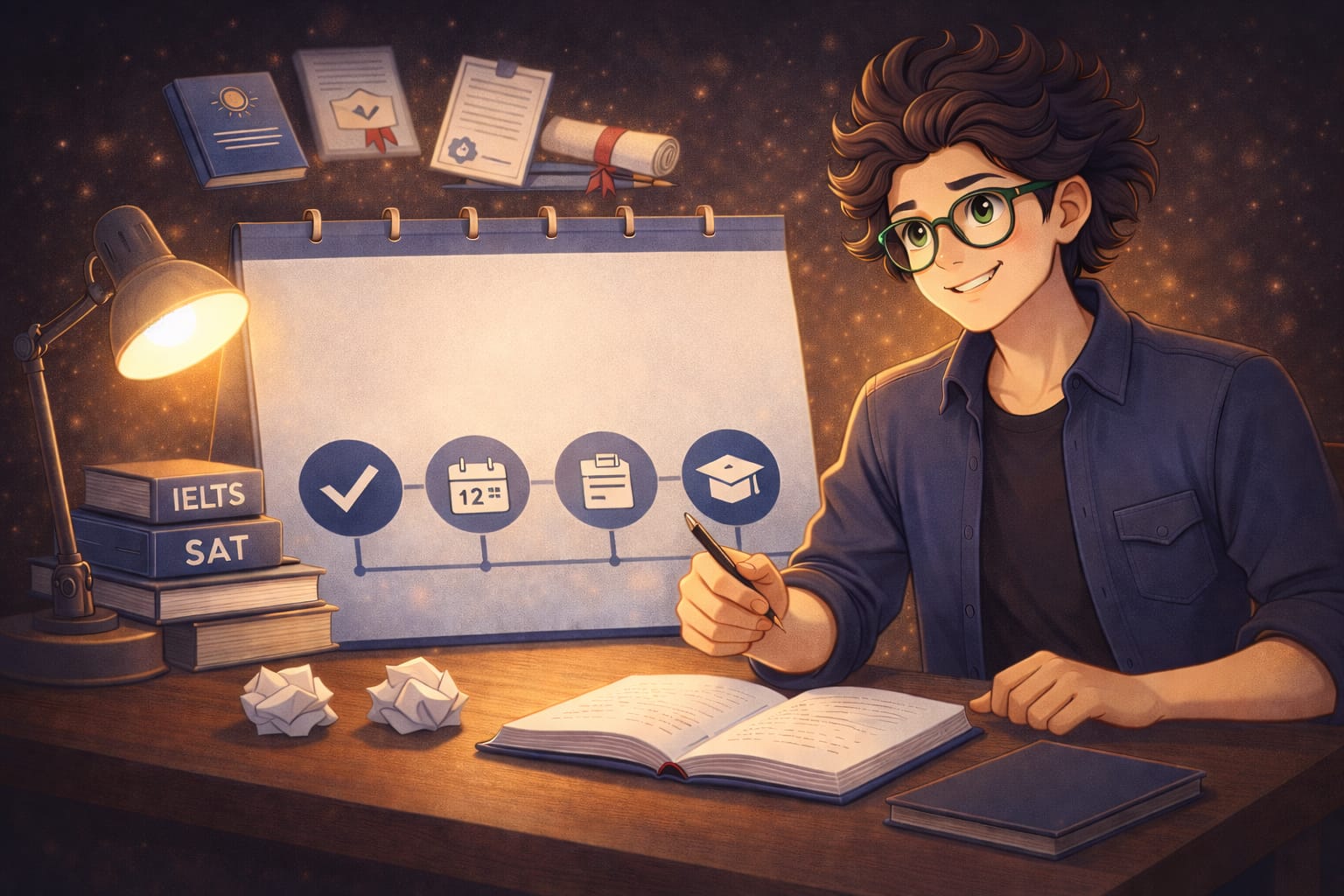 كيف تبني ملف منحة جامعية متوازن يزيد فرص القبول؟