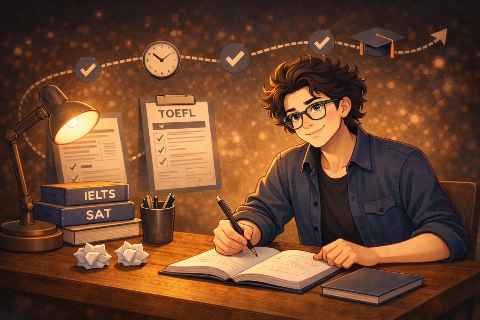 ما الفرق بين المعرفة اللغوية والجاهزية للاختبارات الدولية مثل IELTS وTOEFL؟